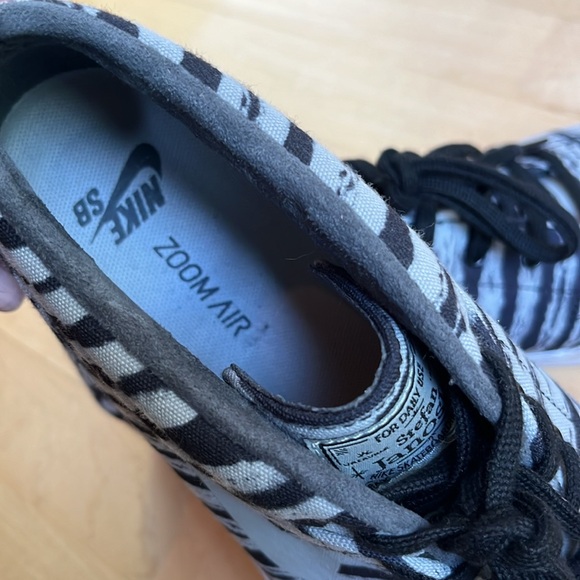 Stefan Janoski Gray Tiger Stripe, Mid Premium, Men's 10 - Picture 3 of 13